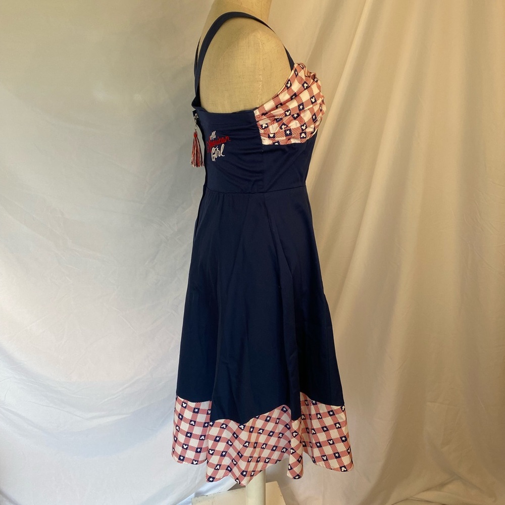 Disney Parks All American Girl Dress and Mickey Ears - Picture 2 of 8